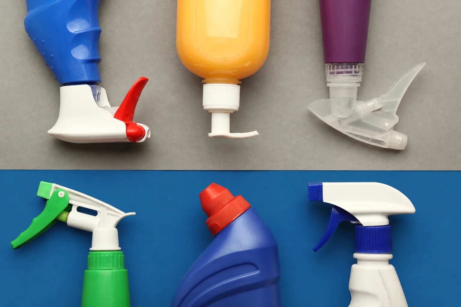 CleanFuture home cleaning products, robot vacuum cleaner solution, and wet wipes concentrate product packaging display