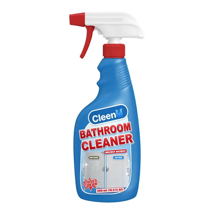 CleenU bathroom cleaner spray bottle