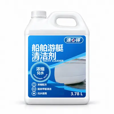 速必得船舶游艇清洁剂 3.78 L 浓缩握把桶产品图（1:20 兑水）