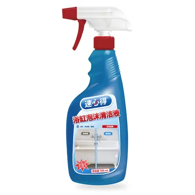 速必得浴缸泡沫清洁液 500 mL 扳机喷瓶产品图