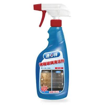 速必得烤箱玻璃清洁剂 500 mL 扳机喷瓶产品图