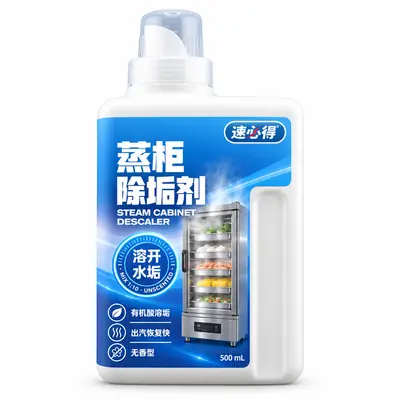 速必得蒸柜除垢剂 1 L 浓缩瓶（量杯盖握把瓶）产品图