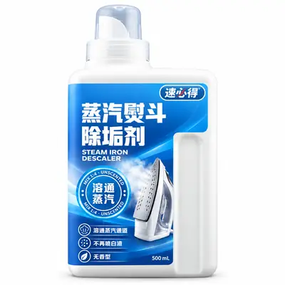 速必得蒸汽熨斗除垢剂 500 mL 计量瓶（配量杯）产品图
