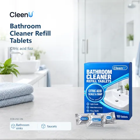 CleenU Bathroom Cleaner Refill Tablets