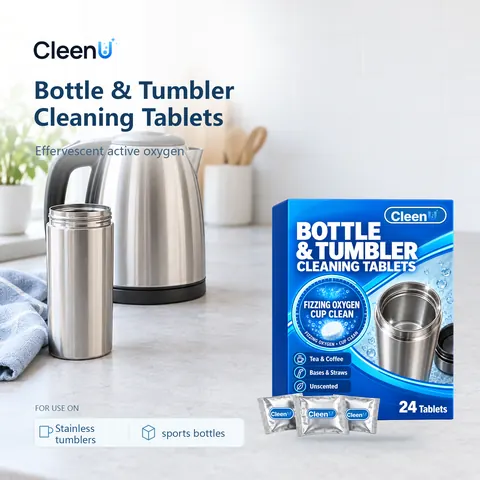 CleenU Bottle & Tumbler Cleaning Tablets