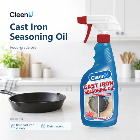 CleenU Cast Iron Seasoning Oil