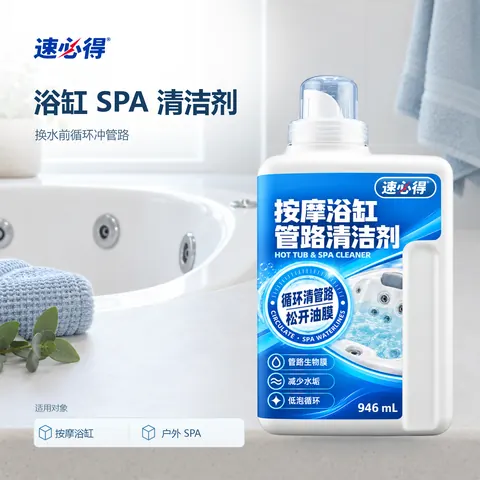 速必得浴缸 SPA 清洁剂