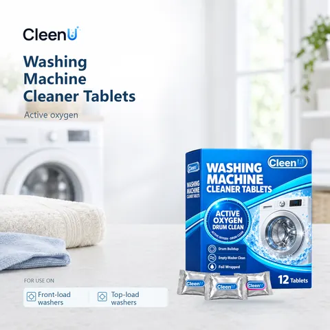 CleenU Washing Machine Cleaner Tablets