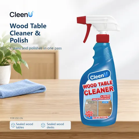 CleenU Wood Table Cleaner & Polish